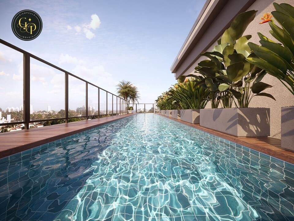 Piscina com 20 mts no rooftop