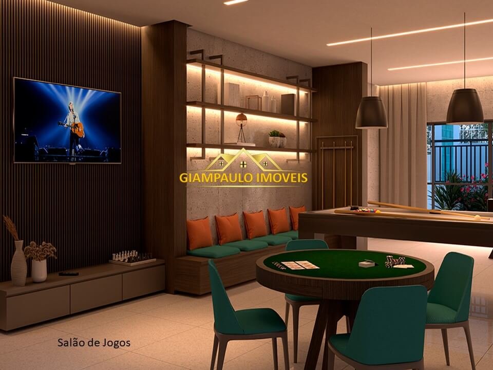 Momento de relachar e se divertir no salão de jogos no empreendimento Magestic em Guarulhos