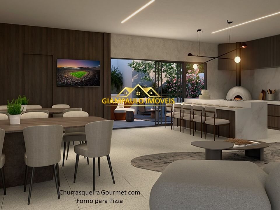 Espaço Churrasqueira com forno de pizza no empreendimento Magestic em Guarulhos